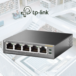 Switch “TP-Link” Unmanaged Switch 5-Port PoE