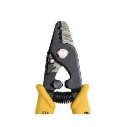 Jonard JIC-375 Three Hole Fiber Optic Stripper With TPR Handle, 6" Length