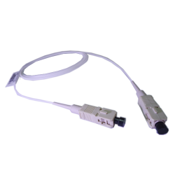 SC-SC 50/125XG OM3 Fiber Pigtail Cable, Simplex, LSZH&OFNR, 2MR