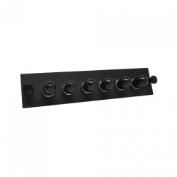 Adapter Plate, ST 6 Port, Multimode, Snap-In