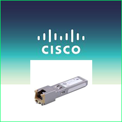 Cisco 1000BASE-T SFP transceiver module for Category 5 copper wire 0
