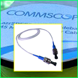 ST-ST Singlemode Fiber Pigtail Cable, Simplex, LSZH&OFNR, 2MR