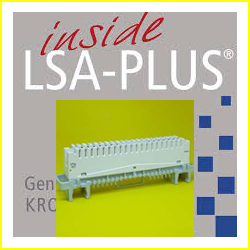 LSA-PLUS® Series 2 Disconnection Module, 10-pair, PROFIL mounting 60891121-02 0