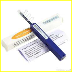 Karono LC/MU Fiber Optic Cleaner Pen - 800+ One Click Cleans  0