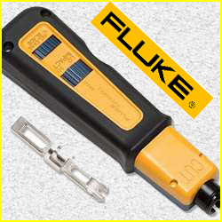 Fluke Networks 10061810 D914S Impact Punch Down Tool  0