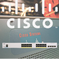 Switch “Cisco” Business 250 Series 24G PoE+/4SFP+ 0