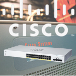 Switch “Cisco” Business 220 Series 24G PoE+/4SFP+ 0
