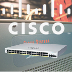Switch “Cisco” Business 220 Series 48G PoE+/4SFP+ 0