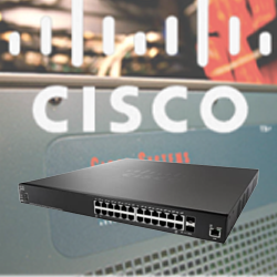 Switch “Cisco” 550X Series 20(10G)/4SFP+ or 4(10G) 0