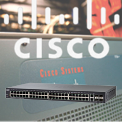 Switch “Cisco” 350 Series 48/2SFP or 2 RJ45 0