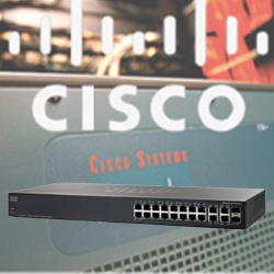 Switch “Cisco” 350 Series 16G/2SFP + 2SFP or 2G 0