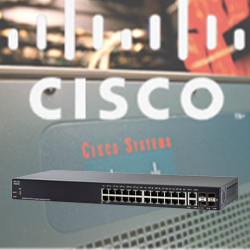 Switch “Cisco” 350 Series 24G/2SFP + 2SFP or 2G 0