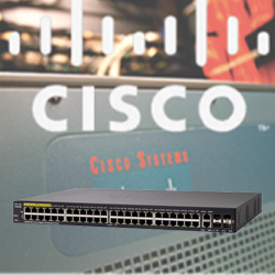 Switch “Cisco” 350 Series 48G PoE+/2SFP + 2SFP or 2G 0