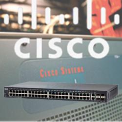 Switch “Cisco” 250 Series 48 PoE+/2SFP or 2G + 2SFP 0