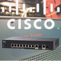 Switch “Cisco” 250 Series 8G PoE+/2SFP or 2G 0