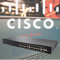 Switch “Cisco” 220 Series 24/2SFP or 2G 0
