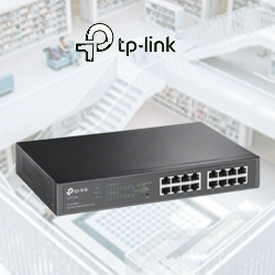 Switch “TP-Link” Easy Smart Switch 16G PoE+ 0
