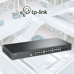 Switch “TP-Link” Managed Switch 24G/4SFP+ 0
