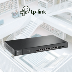 Switch “TP-Link” Managed Switch 12(10G)/4SFP+ 0