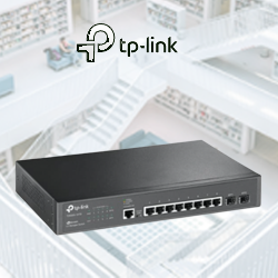 Switch “TP-Link” Managed Switch 8G/2SFP 0