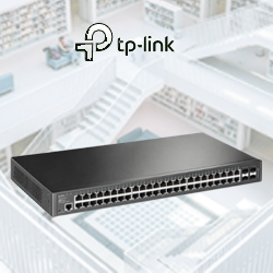 Switch “TP-Link” Managed Switch 48G/4SFP 0