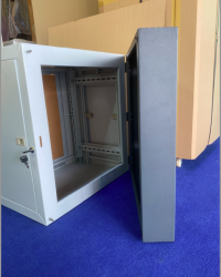 19" WALL RACK CABINET DOUBLE SECTION 12U DEEP 50 CM