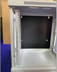 19" WALL RACK CABINET DOUBLE SECTION 12U DEEP 50 CM