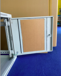 19" WALL RACK CABINET DOUBLE SECTION 12U DEEP 50 CM