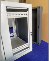 19" WALL RACK CABINET DOUBLE SECTION 12U DEEP 50 CM