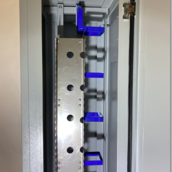 FLOORMOUNT CABINET FOR 700 PAIRS TELEPHONE SYSTEM