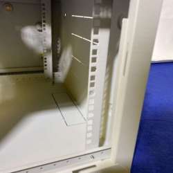 19" WALL RACK CABINET SINGLE SECTION 6U DEEP45 CM.