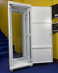 19" Glass rack Cabinet 36U 60x60