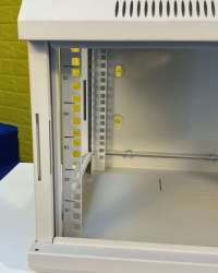 19"  ECO WALL RACK CABINET SINGLE SECTION 6U DEEP40 CM.