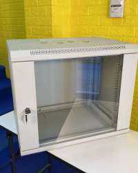 19" WALL RACK CABINET SINGLE SECTION 9U DEEP45 CM.