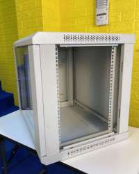 19" WALL RACK CABINET SINGLE SECTION 9U DEEP45 CM.