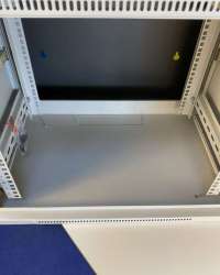 19" WALL RACK CABINET DOUBLE SECTION 9U DEEP 50 CM